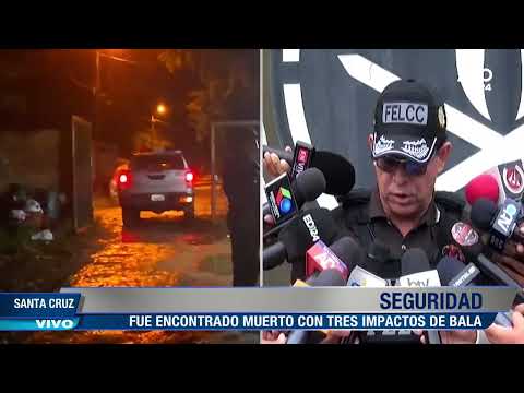 Yapacaní: encuentran sin vida a un hombre con impactos de b4l4