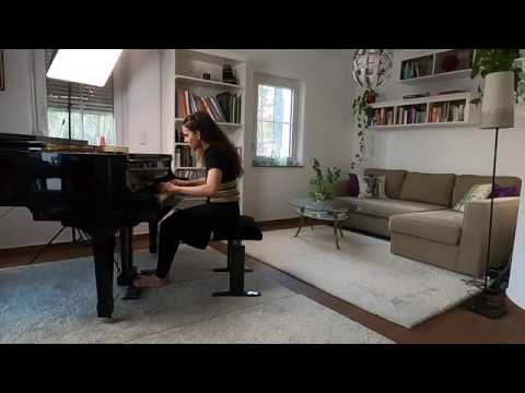 J. S. Bach: Partita No. 3 in A minor for Piano BWV827 - Scherzo // Easter Livestream // Danae Dörken