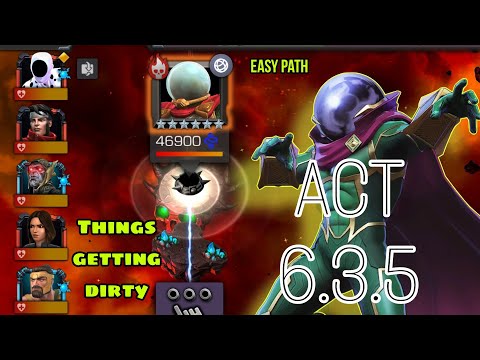 Act 6.3.5 Easy path initial completion #mcoc