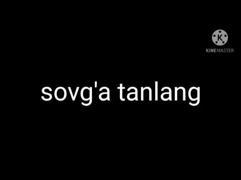 O'Z SOVG'ANGIZGA EGA BO'LING OMADINGIZNI SINAB KO'RING SOVG'A TANLASH