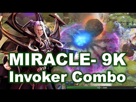 MIRACLE 9K INVOKER COMBO vs TNC TI 6 Dota 2