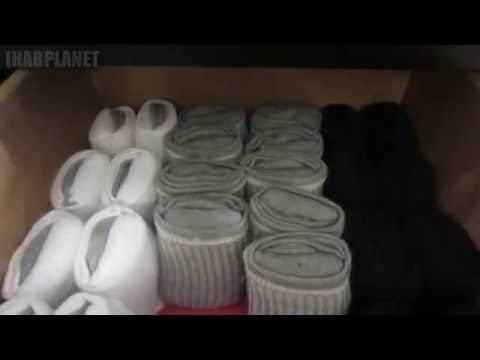 THE BEST WAY TO FOLD SOCKS (BY CRAZY HACKER)