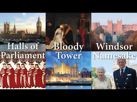 Royal Castles & Palaces of England: Medieval (1/3)