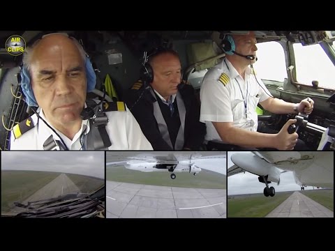 The faces of Professionalism: Air Urga Antonov 26 Crew brings their baby into the skies! [AirClips]