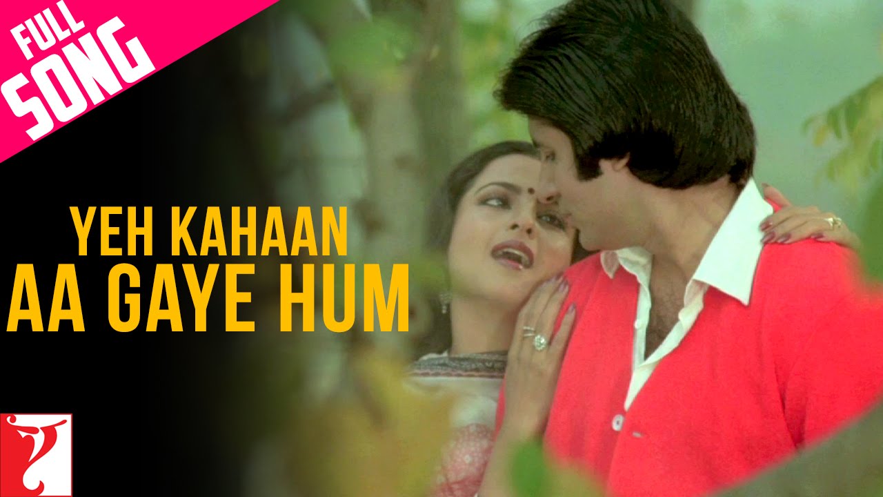 Yeh Kahan Aa Gaye Hum Lyrics  | Silsila | Amitabh Bachchan, Shashi Kapoor | Amitabh Bachchan, Lata Mangeshkar | Hariprasad Chaurasia, Shivkumar Sharma