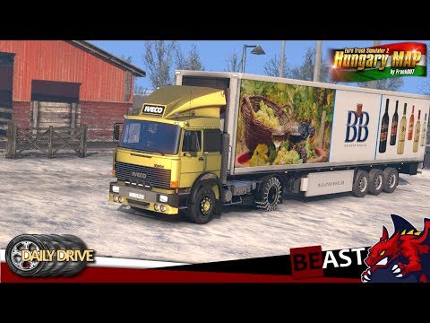 ETS2 | HUNGARY Map | #4 - IVECO 190-38 Special - round trip