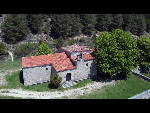 Vistas aéreas en dron de Ermita de Nuestra Señora de las Mamblas