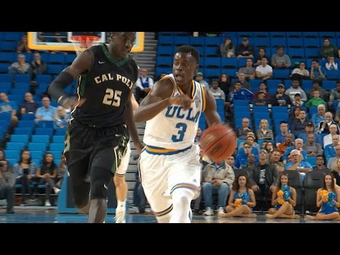 UCLA Men's Basketball Pushes Through To Beat Cal Poly