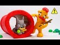 Oba And Trup Stop Motion Cartoon Episode 13 Funny Oba And Trup Playing Shuttlecock