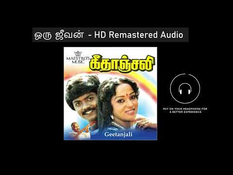 Oru Jeevan HD Remastered | ஒரு ஜீவன் அழைத்தது | Geethanjali | கீதாஞ்சலி | Ilayaraja Hits