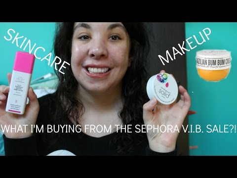 WHAT I'M BUYING FROM THE SEPHORA V.I.B. SALE!? Video