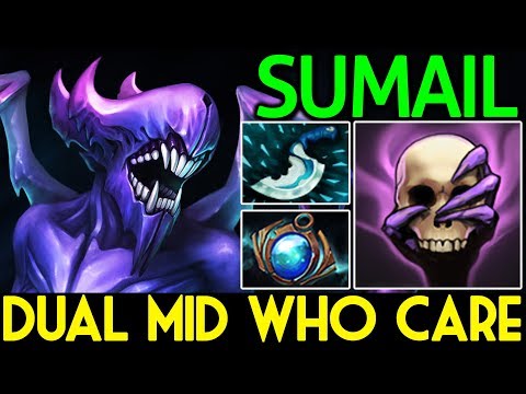 SumaiL [Bane] Go Dual Mid! Who Care 7.14 Dota 2