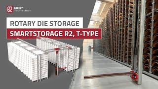 View the video above to see the Rotary Die Storage Solutions - Semi-Automatic