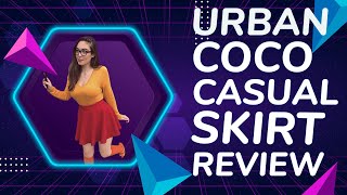 Urban CoCo Women's Casual Mini Skater Skirt Review - Stylish and Comfortable?
