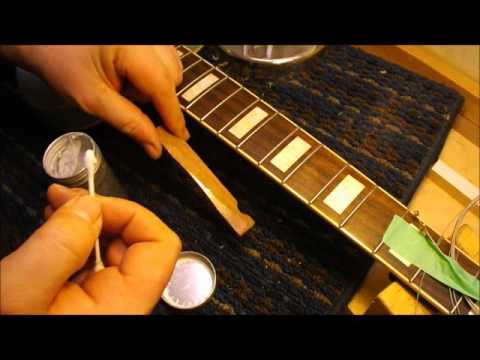 Guitar Inlay Repair
