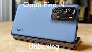 Oppo Find N unboxing: this folding phone is just awesome!