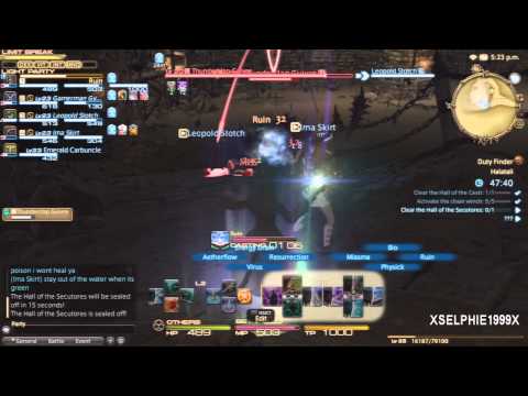 Final Fantasy XIV A Realm Reborn Blind Playthrough - [Hatallia Dungeon]