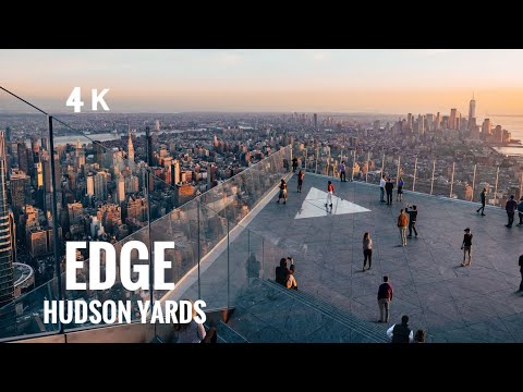 The EDGE Sky Deck at Hudson Yards ⁴ᴷ - Walkthrough Tour 2022