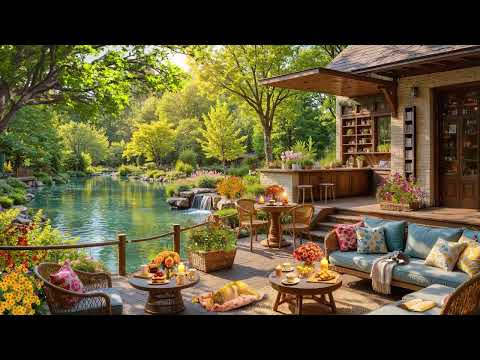 Sweet Summer Jazz & Bossa Nova ☀️ Cozy Coffee Shop Ambience for Work, Reading & Relax