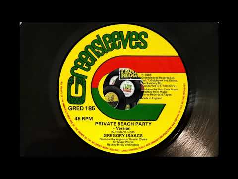 Gregory Isaacs - Private Beach Party  12''