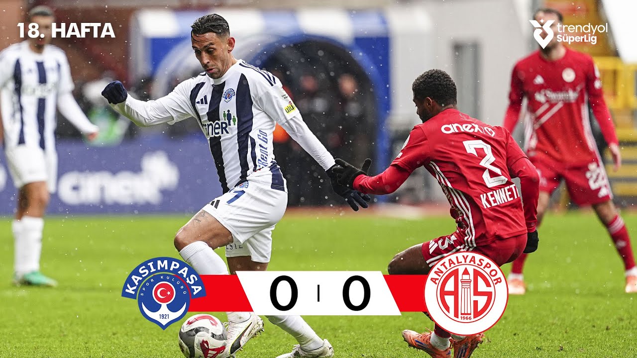 Kasımpaşa vs Antalyaspor Highlights