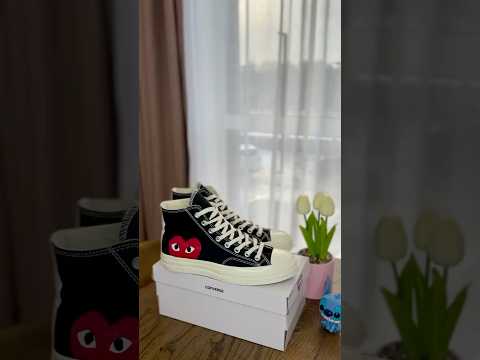 Converse Comme Des Garcons PLAY Chuck 70 Black High - фото 1 - id-p3044495663