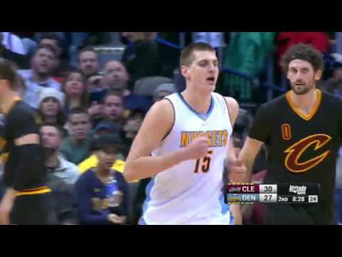 Nikola Jokic vs Cleveland Cavaliers 29.12.2015 (10Pts)