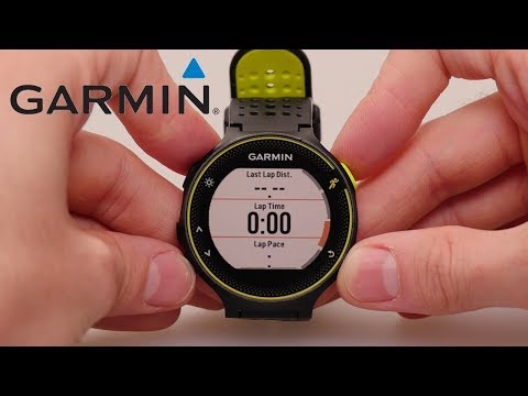 Support: Setting up Data Fields on a Forerunner 230, 235 or 735XT