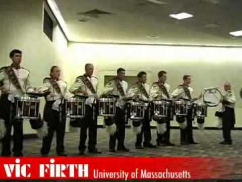 UMass Drumline 2004: Cool! - BOA Warm-Up 1