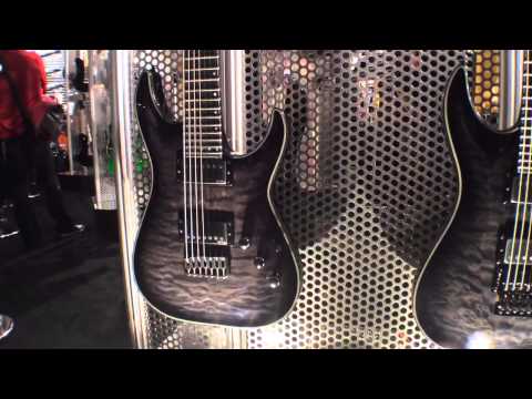 2014 Winter NAMM Show - Schecter Hellraiser Hybrid Series Electric Guitars