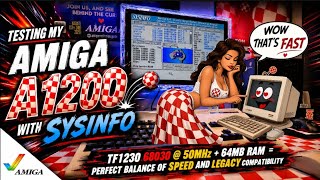 Time to put this custom Amiga A1200 to the test! 