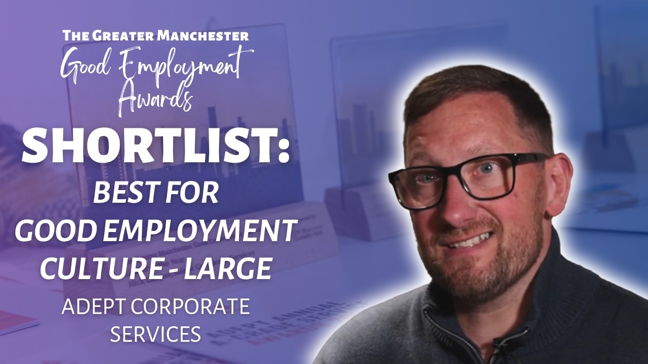Shortlisted: Adept Corporate Services | Best for Good Employment Culture (Large)
