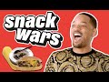 Will Smith Tries Weird American And British Foods | Snack Wars | @LADbible