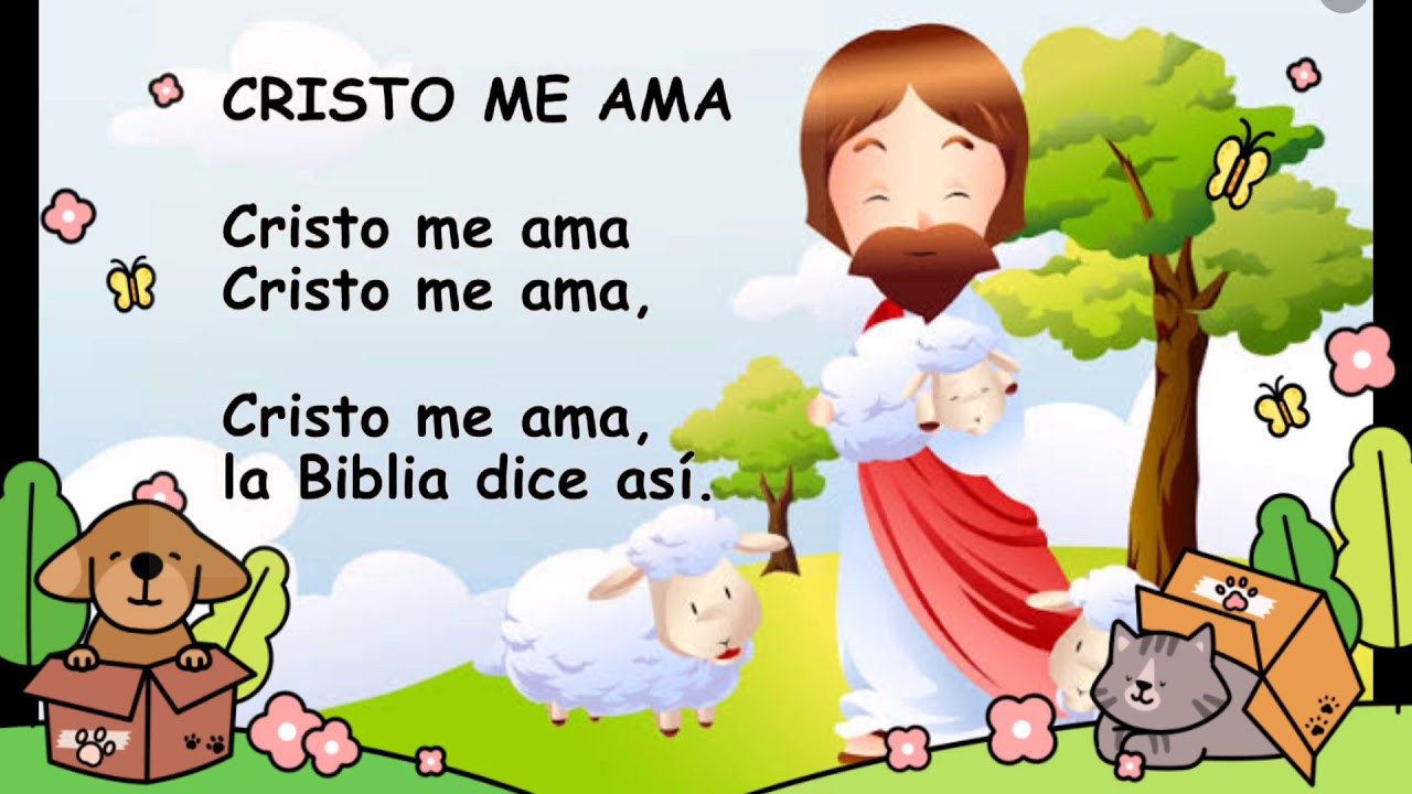 CRISTO ME AMA LA BIBLIA DICE ASI canto Cuna