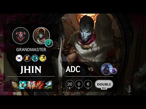 Jhin ADC vs Aphelios - KR Grandmaster Patch 10.10
