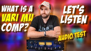 Video thumbnail for What Is a VARI MU Compressor? Let's Listen! [feat. Tegeler VTC] by Mad Steex