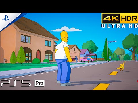 Fortnite (PS5 Pro) 4K 120FPS HDR Gameplay | Skin Homer Simpson