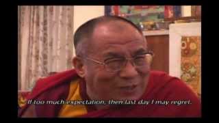 Live with no expectations! - H. H. The Dalai Lama, Rate My Science