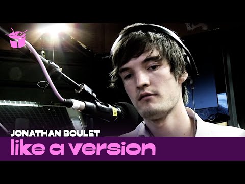 Jonathan Boulet covers Eddy Current Suppression Ring 'Colour Television' for Like A Version