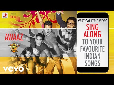 Awaaz - F.A.L.T.U|Official Bollywood Lyrics|Jigar Saraiya