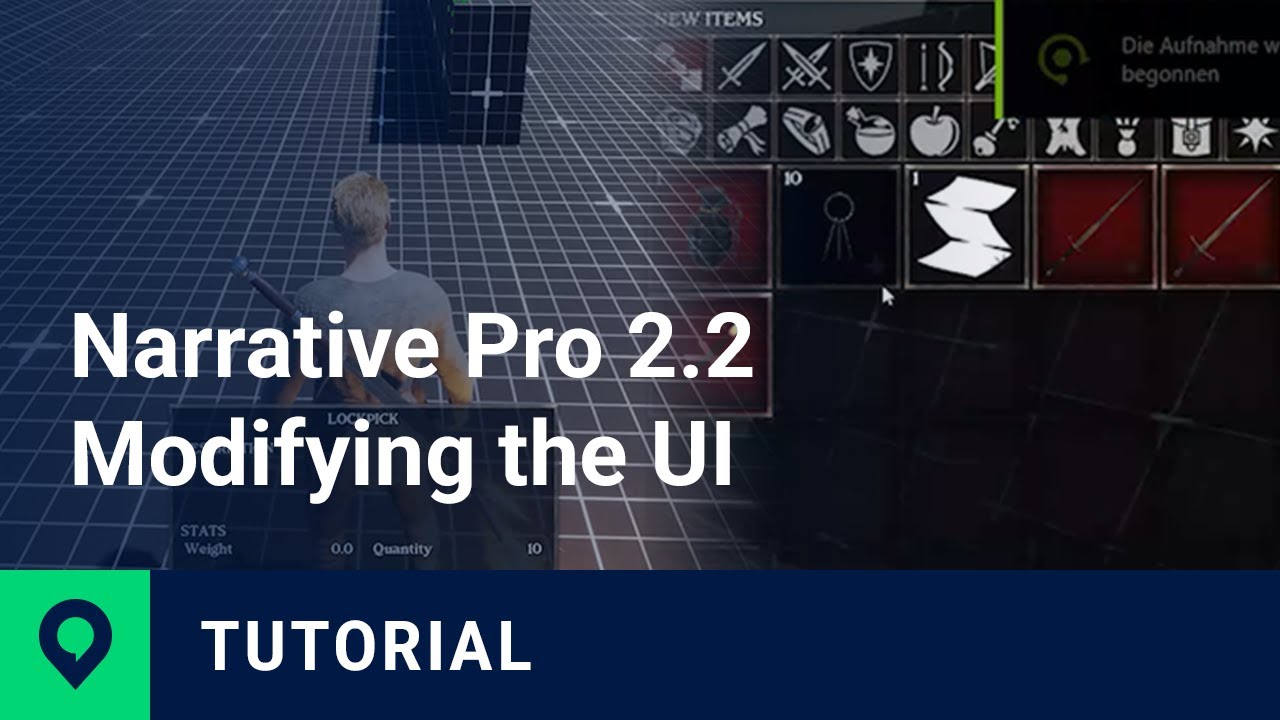 Narrative Pro 2.2 Tutorial - Changing the UI