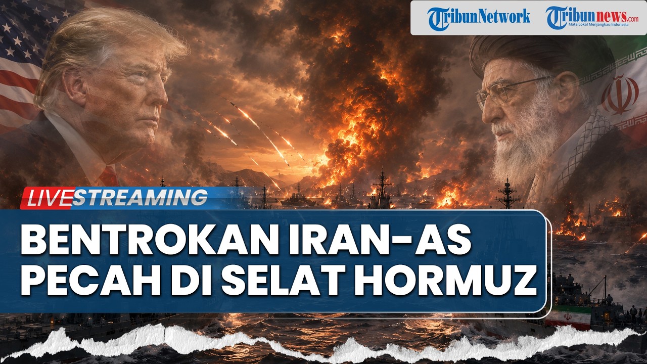 Bentrokan AS-Iran di Selat Hormuz Pecah, Teheran Nekat Serang Kapal Washington yang Menerobos Lewat