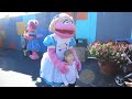 OURCRIB GOES TO SESAME STREET