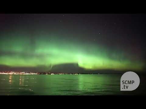 Minnesota, USA treated to rare light show