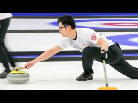 HIGHLIGHTS: Estonia v Japan - Round-robin - World Mixed Doubles Curling Championship 2017