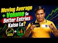 How To Get Better Entries Using Moving Average Volume Intraday Trading Masterclass