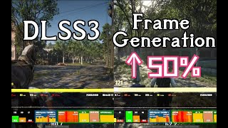 Red Dead Redemption 2 DLSS 3 Frame Generation Comparison