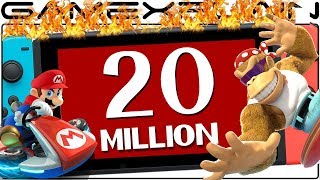 Nintendo Switch Nearly at 20 MILLION Units Sold; MK8D Over 10 Million+ (2018 Earnings Report)