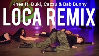 LOCA (REMIX) - Khea Ft. Duki, Cazzu &amp; Bad Bunny | Cris Bazan HEELS (Tacones) COREOGRAFIA