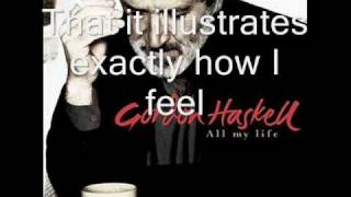 Gordon Haskell - How Wonderful You Are ( KARAOKE / Instrumental ) with lyrics